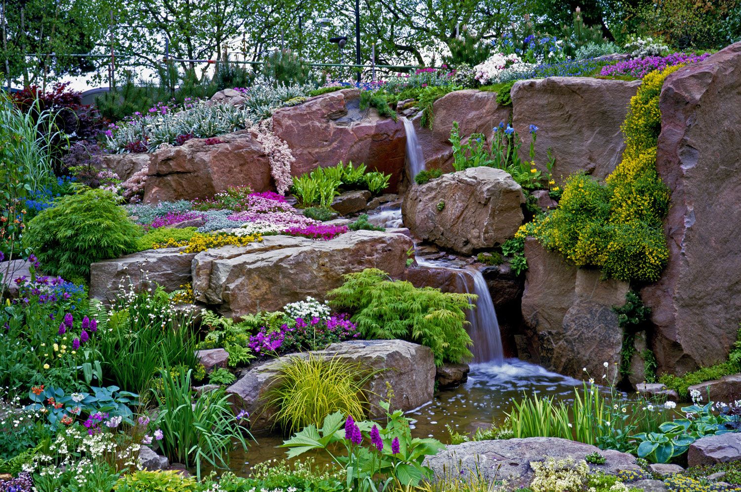 Rock Garden Waterfall Maintenance Rock Garden Waterfall