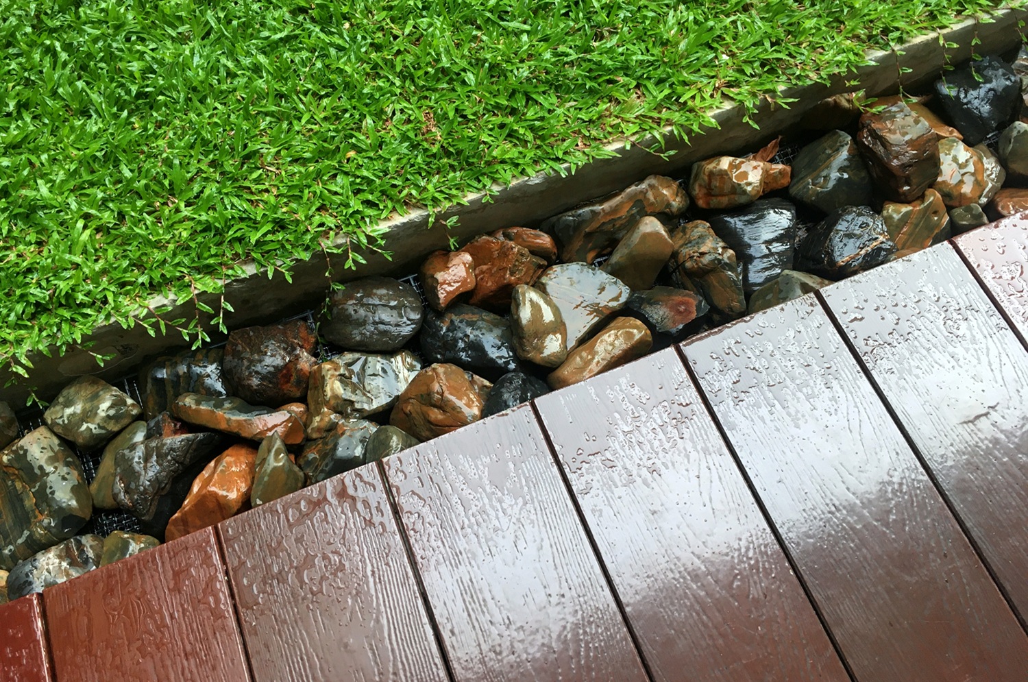landscape rock landscape rock installation